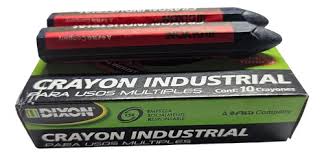 CRAYON INDUSTRIAL AZUL DIXON CAJA 10 UNID2