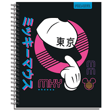 CUADERNO UNIV. MAT. 7MM 100 HJS MICKEY PROARTE 33852-41