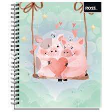 CUAD. UNIV. 7MM 100 HJS NIÑA ROSS 29976-62