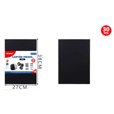 CARTON PIEDRA 54X38CM.NEGRO MOTARRO 2MM. 134045 134048 0