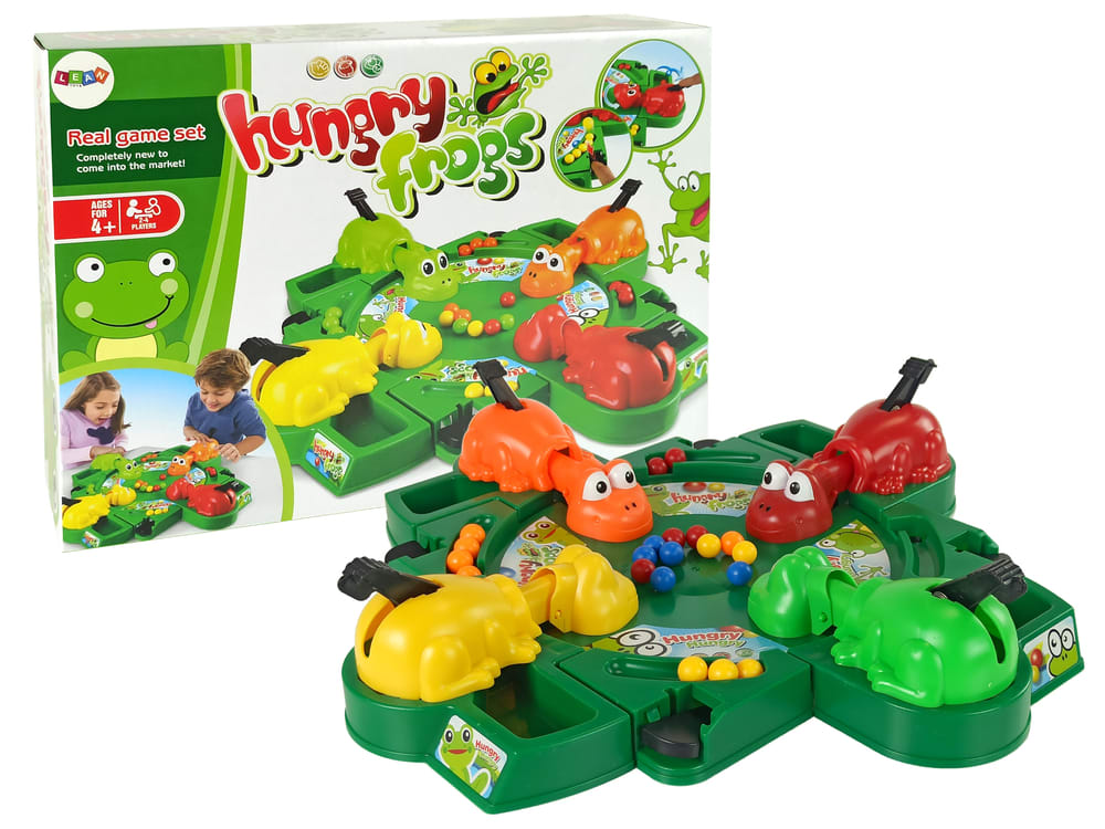 JUEGO DE PERRITOS COME COME P/4 JUGADORES 43X43X9 CM JPC6391