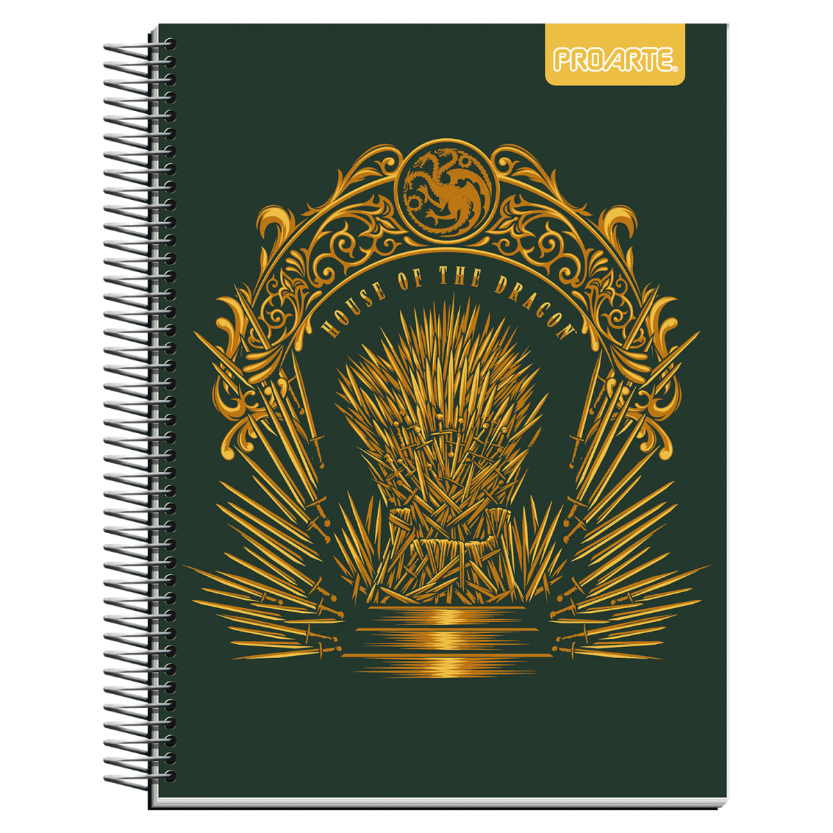 CUADERNO TRIPLE 150 HJS 3 MATERIAS HOUSE OF THE DRAGON PROARTE 36918-7 0