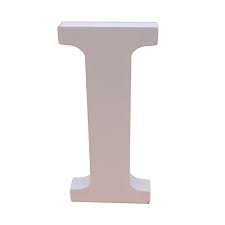 LETRAS DE MADERA BLANCO 11 CM9