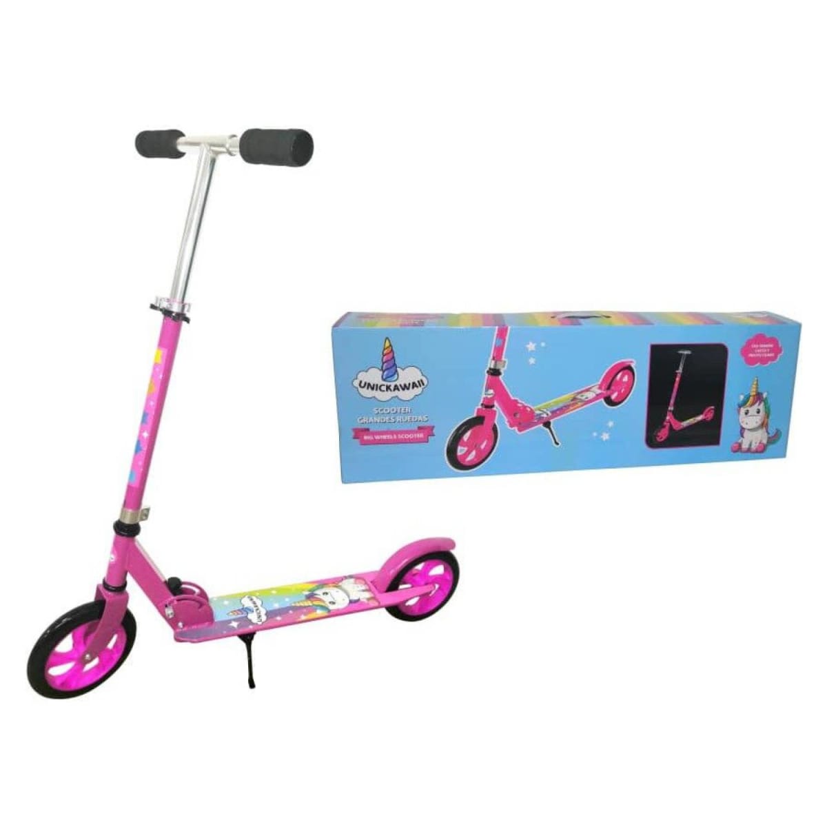 SCOOTER 2 RUEDAS GRANDES UNICKAWAII IB-SB5012