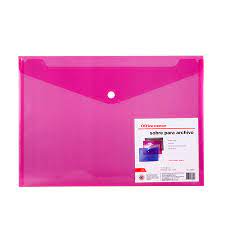 CARPETA CON BOTON COLORES A4 DINGLI 10125 0