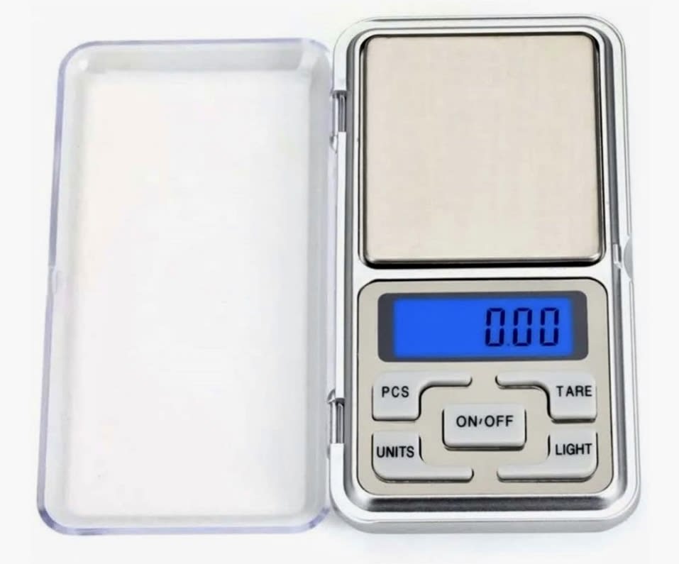 PESA GRAMERA GRIS MINI HASTA 200 GR. 95784