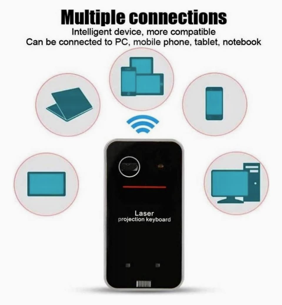 TECLADO VIRTUAL BROOKSTONE BLUETOOTH CARGA USB6