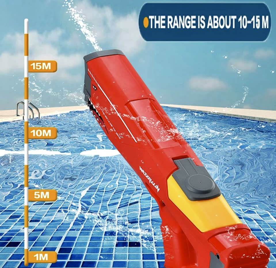 PISTOLA LANZA AGUA ELECTRICA BATERIA RECARGABLE WATER 21314