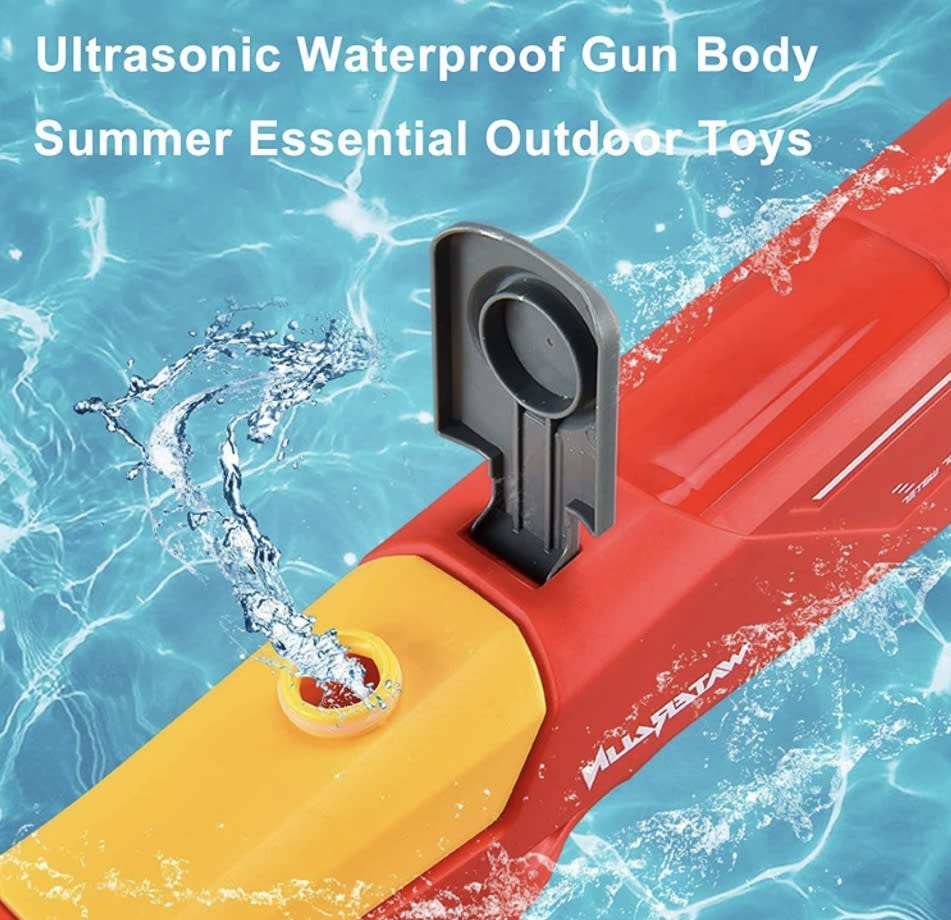 PISTOLA LANZA AGUA ELECTRICA BATERIA RECARGABLE WATER 21315