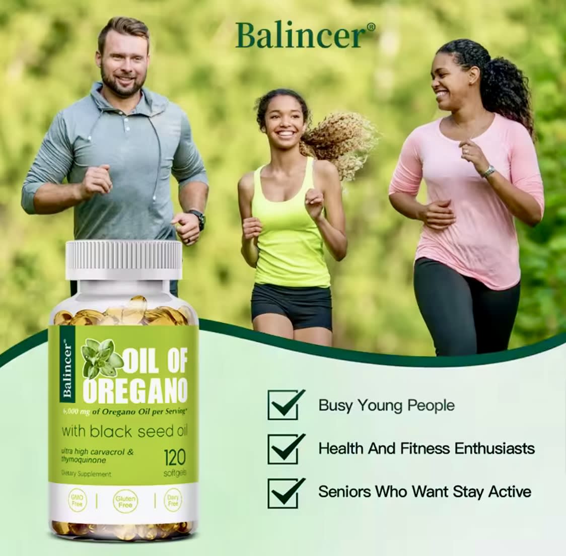 Aceite De Orégano 30 Caps Soft Gel Balincer Oregano Oil5