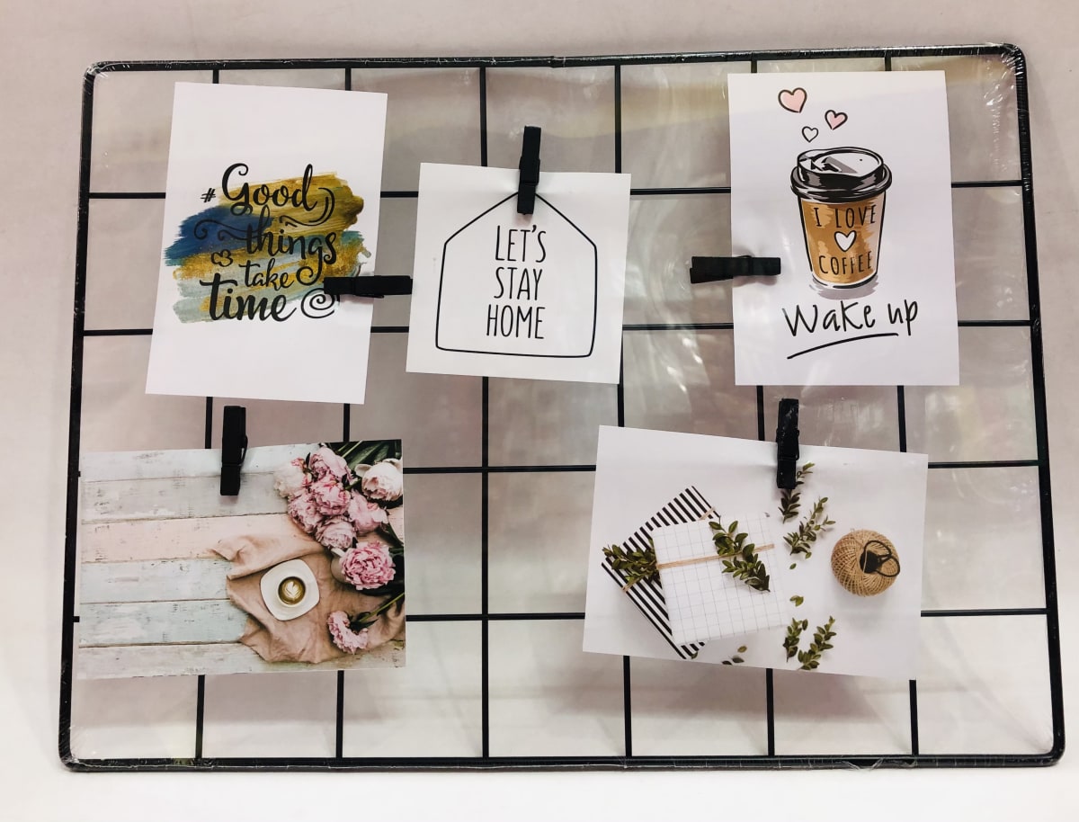 MALLA RECTANGULAR MINI P/5 FOTOS 28X38 CM JP204211