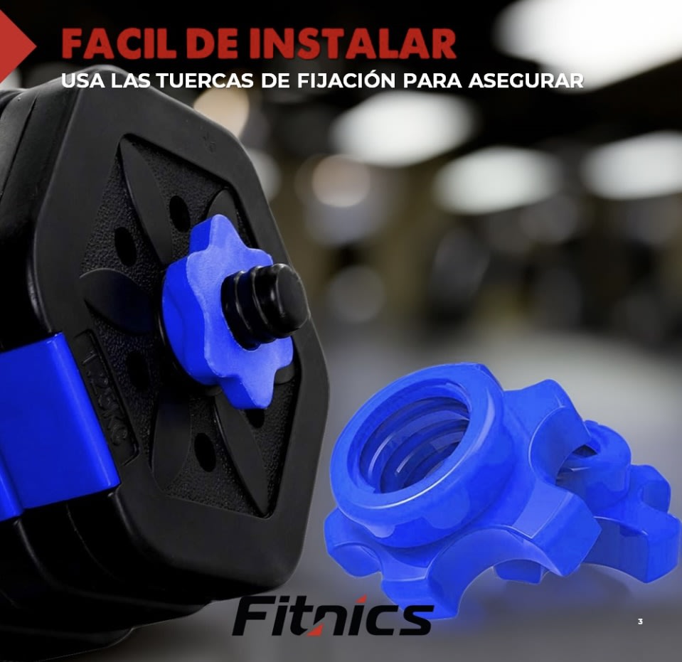 SET DE MANCUERNAS 15 KILOS TRANSFORMABLES A PESAS CON BARRA3