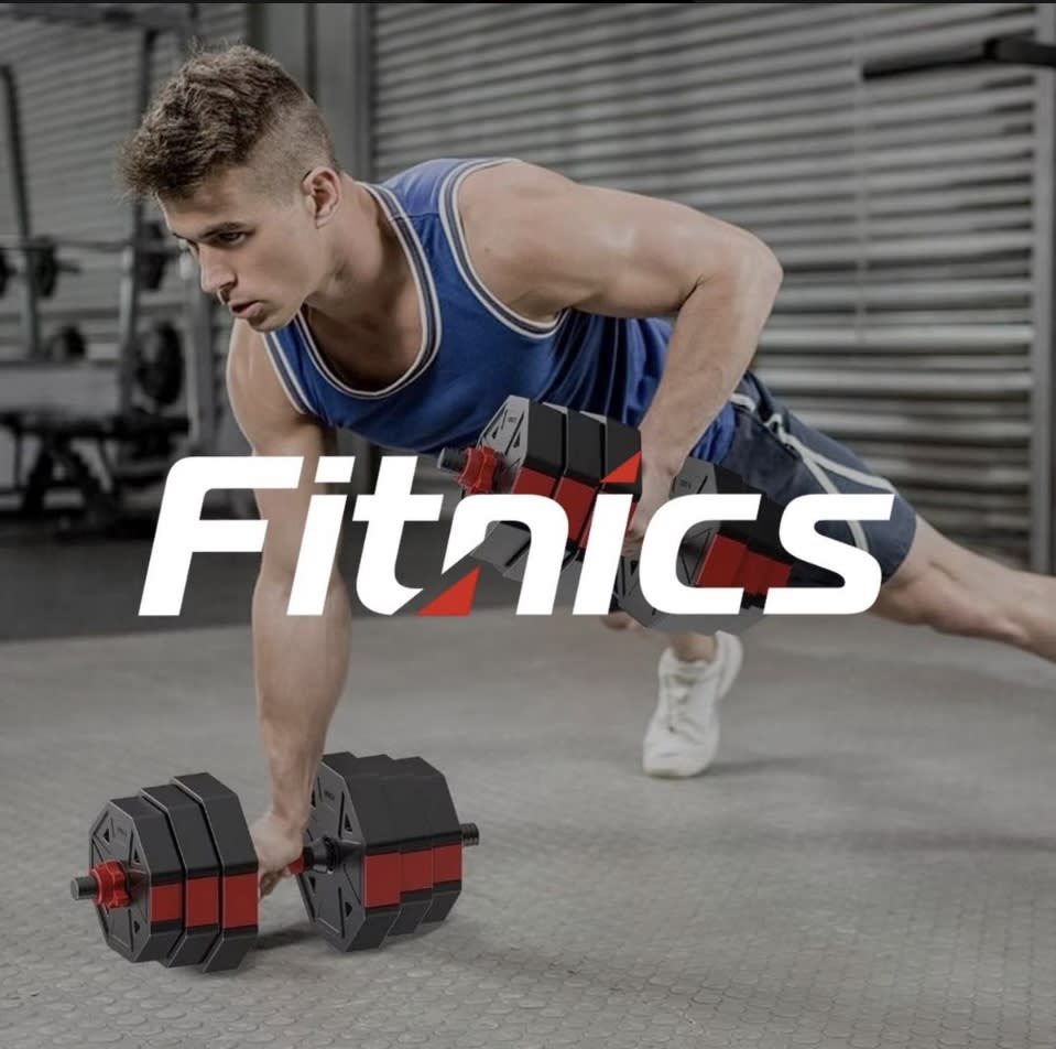 SET DE MANCUERNAS 20 KILOS TRANSFORMABLES A PESAS CON BARRA10