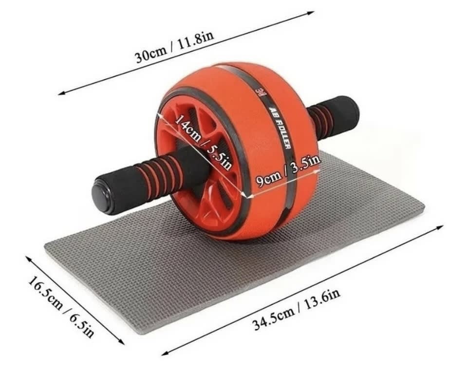 RUEDA EJERCICIOS 1 RUEDA ABDOMINALES, MUSCLE FITNESS 2370442