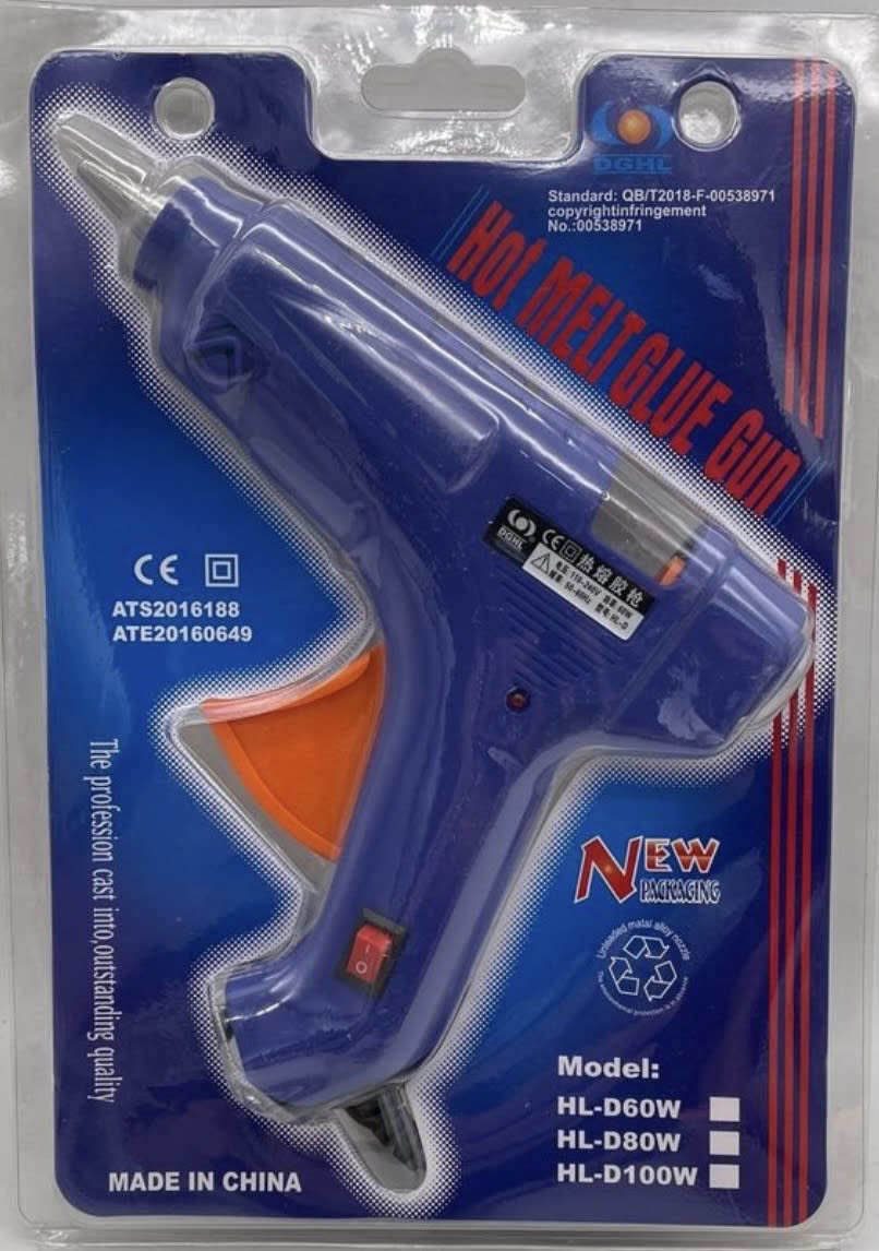 PISTOLA SILICONA AZUL C/INTERRUPTOR DREAM DIY 215023