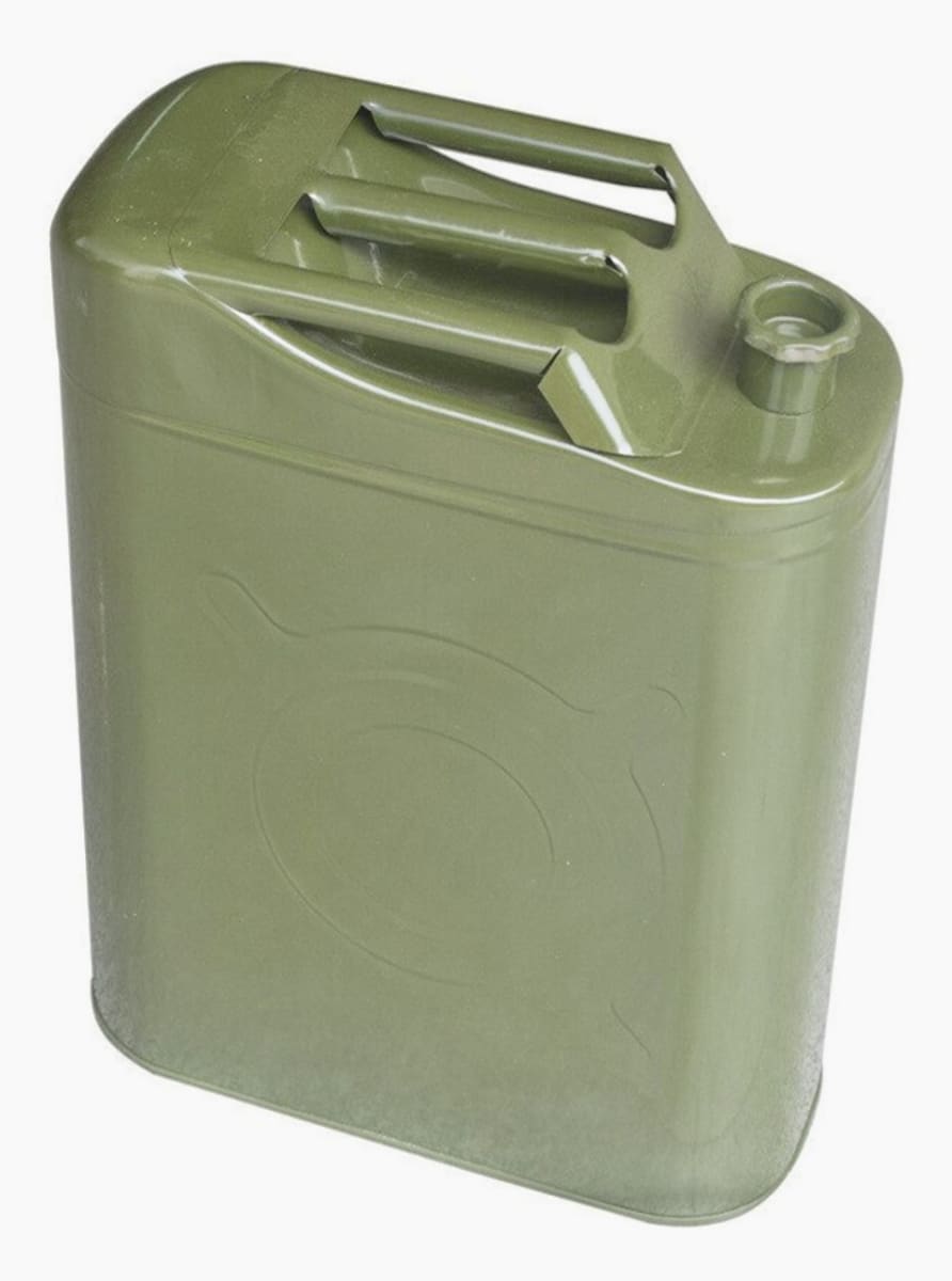 BIDON METALICO 20 LITROS PARA COMBUSTIBLE BENCINA O DIESEL.4