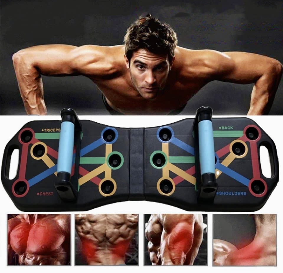 SOPORTE PUSH UP BOARD SISTEMA MULTIFUNCIONAL ESPALDA 237063 0