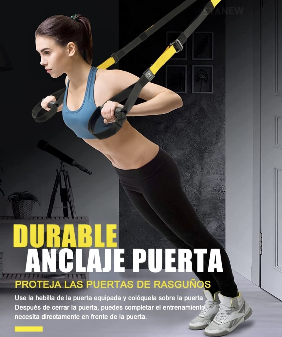 BANDAS DE SUSPENSION TRX P3 PRO FITNESS LOX632623