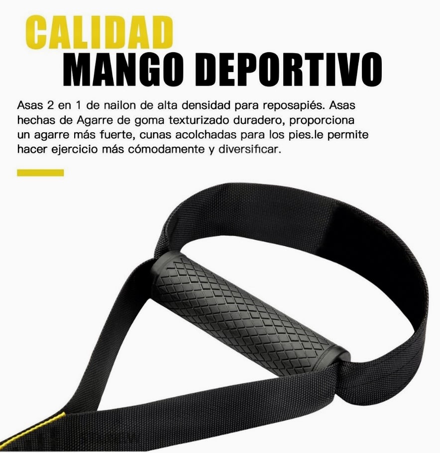 BANDAS DE SUSPENSION TRX P3 PRO FITNESS LOX632624