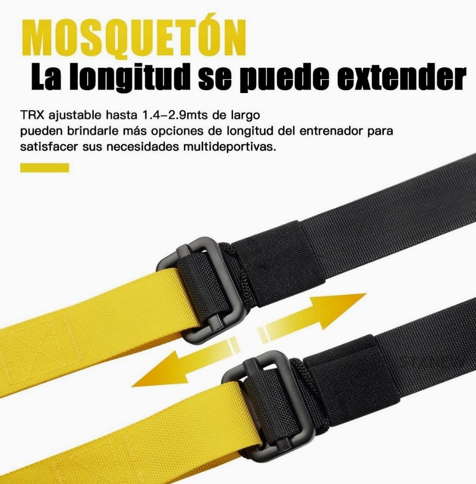 BANDAS DE SUSPENSION TRX P3 PRO FITNESS LOX632625