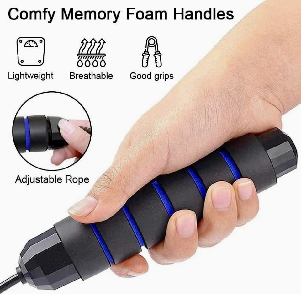 CUERDA PARA SALTAR CARDIO CROSSFIT VELOCIDAD LHUA 9826284