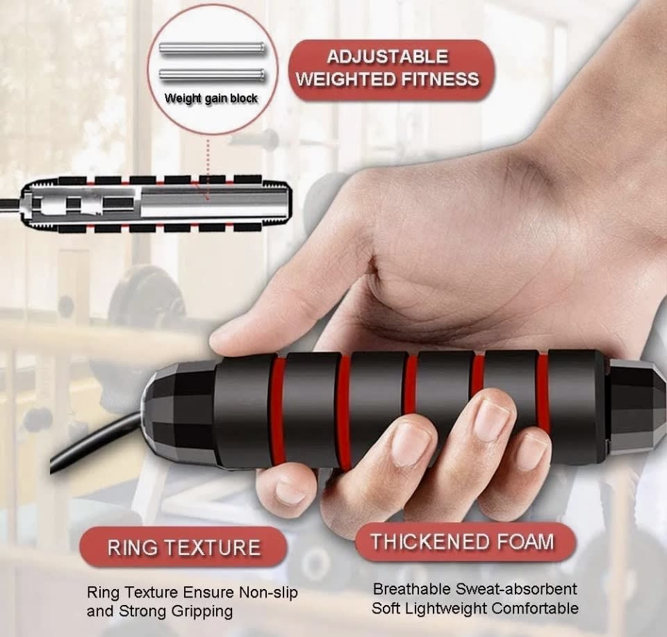 CUERDA PARA SALTAR CARDIO CROSSFIT VELOCIDAD LHUA 9826285