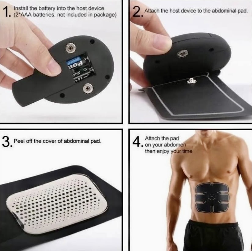 KIT ELECTROFISICO CON ELECTRODOS MUSCULATURA ABDOMEN 2280026