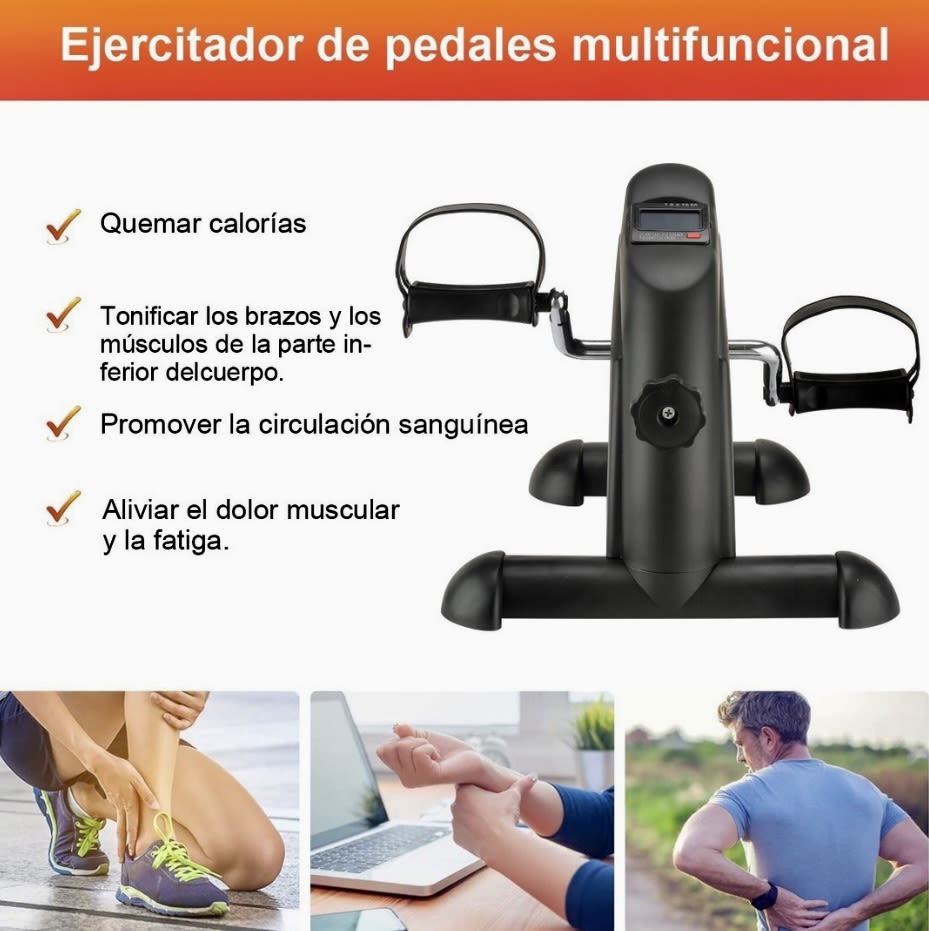 PEDALERA CON MONITOR DIGITAL FITNESS CARDIO PARA MANOS 502210