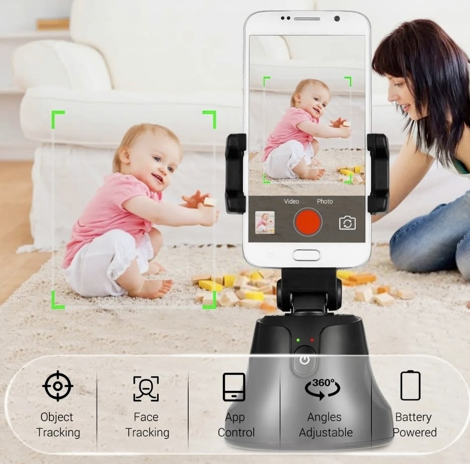 GIMBAL ROBOT CAMARA SELFIE SEGIMIENTO 360 TIKTOK FOTO 2400506