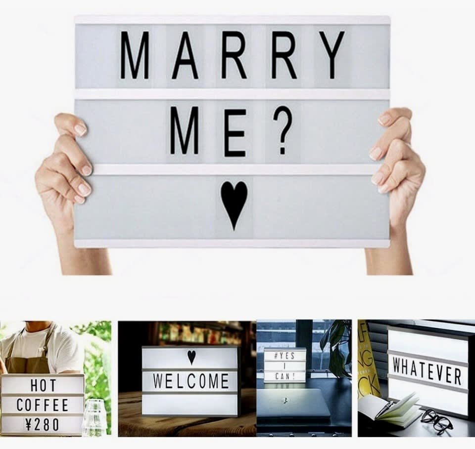 CAJA DE LUZ LED A4 PIZARRA CON LETRAS INCLUIDAS ABECEDARIO5