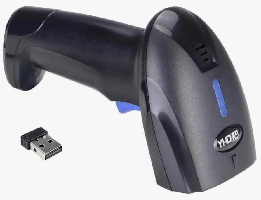 LECTOR DE CODIGOS DE BARRA BLUETOOTH INALAMBRICO 2.4G 22104910