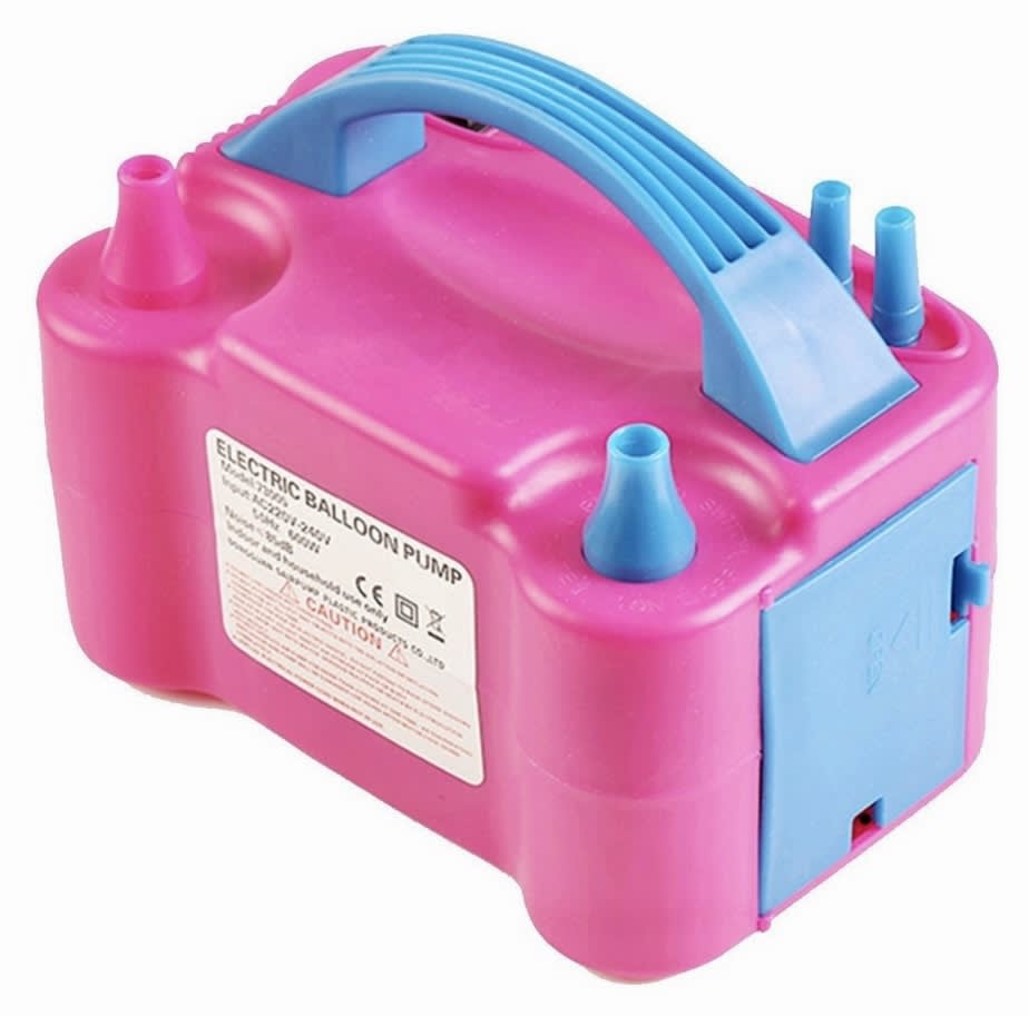 INFLADOR DE GLOBO ELECTRICO 2 SALIDAS 220V 730053