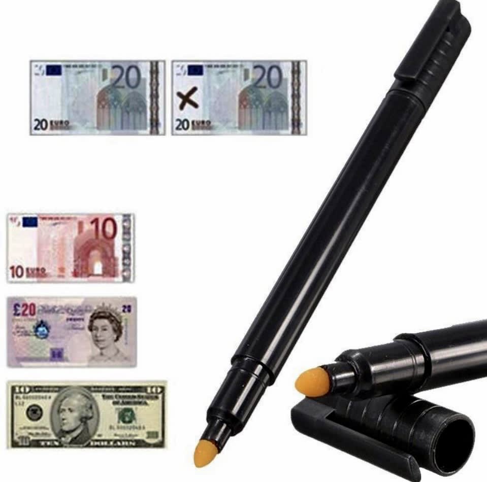 DETECTOR DE BILLETES PLUMON EN DISPLEY TESTER PEN 0