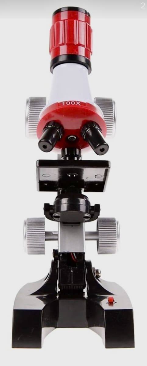 MICROSCOPIO EDUCACIONAL 100X 400X 1200X CON LUZ 240032