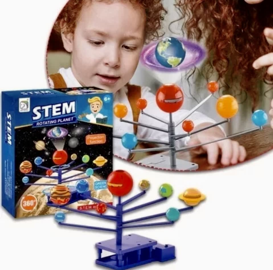 SISTEMA SOLAR PLANETARIO ROTATIVO APRENDIZAJE STEM 089942
