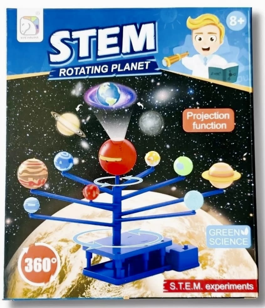 SISTEMA SOLAR PLANETARIO ROTATIVO APRENDIZAJE STEM 089944