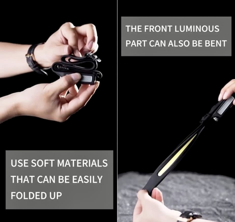 LINTERNA LED FRONTAL CINTI 350LM SENSOR MANO RECARGA 27011236