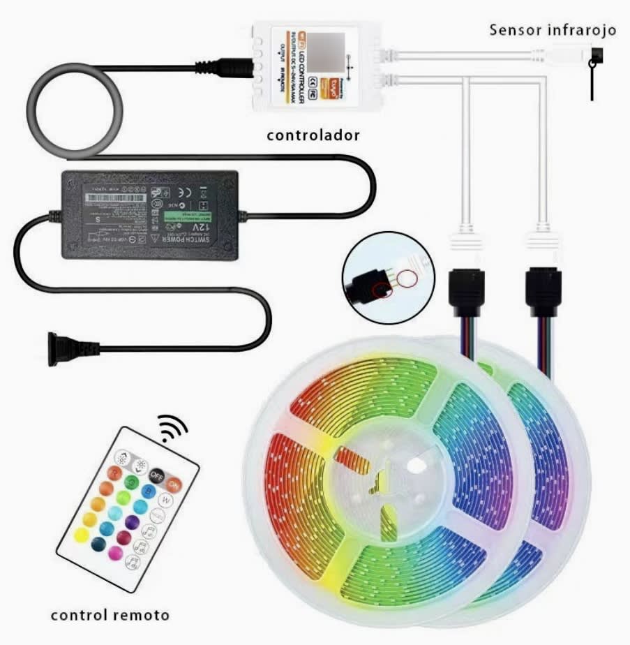 TIRA LUZ LED WIFI STRIP LINHT 10 METROS 097662