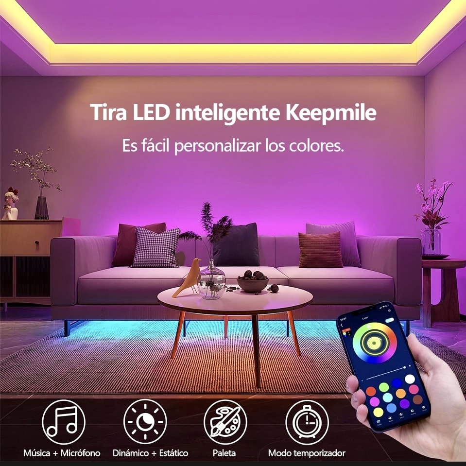 TIRA LUZ LED WIFI STRIP LINHT 10 METROS 097664