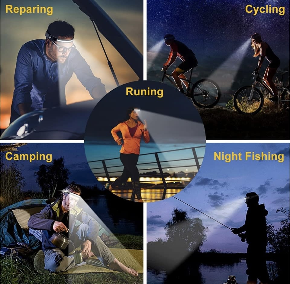 LINTERNA LED FRONTAL CINTI 350LM SENSOR MANO RECARGA 27011238