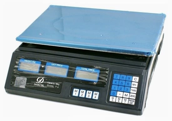 BALANZA PESA MESON DIGITAL 40 KILOS 0160002