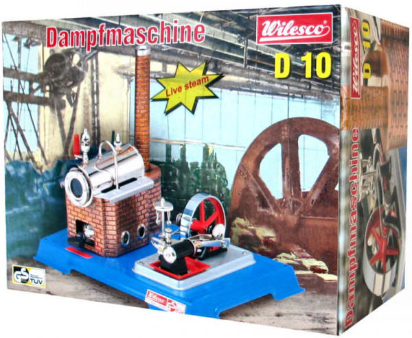 MAQUINA DE VAPOR D10 CON CALDERA 2