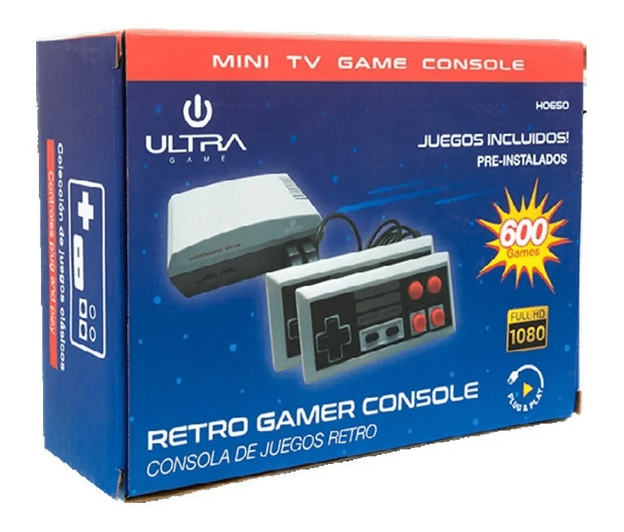 CONSOLA PORTATIL 600 JUEGOS RETRO ULTRA H06503