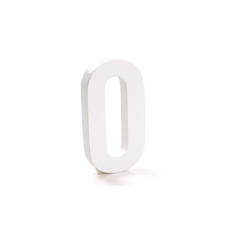 LETRAS DE MADERA BLANCO 11 CM17