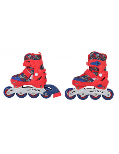 PATIN AJUSTABLE27-30 Y 31-34 EN LINEA 4 RUEDAS SPIDERMAN JG211593 1
