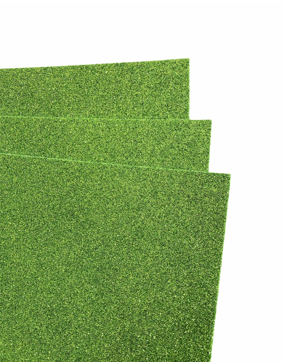 GOMA EVA GLITTER PLIEGO 40 X 60 CM.10