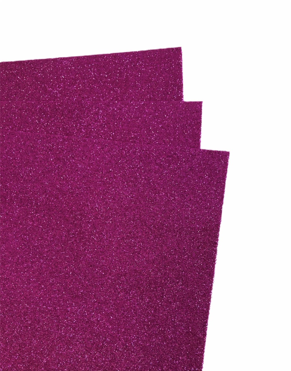 GOMA EVA GLITTER PLIEGO 40 X 60 CM. 12