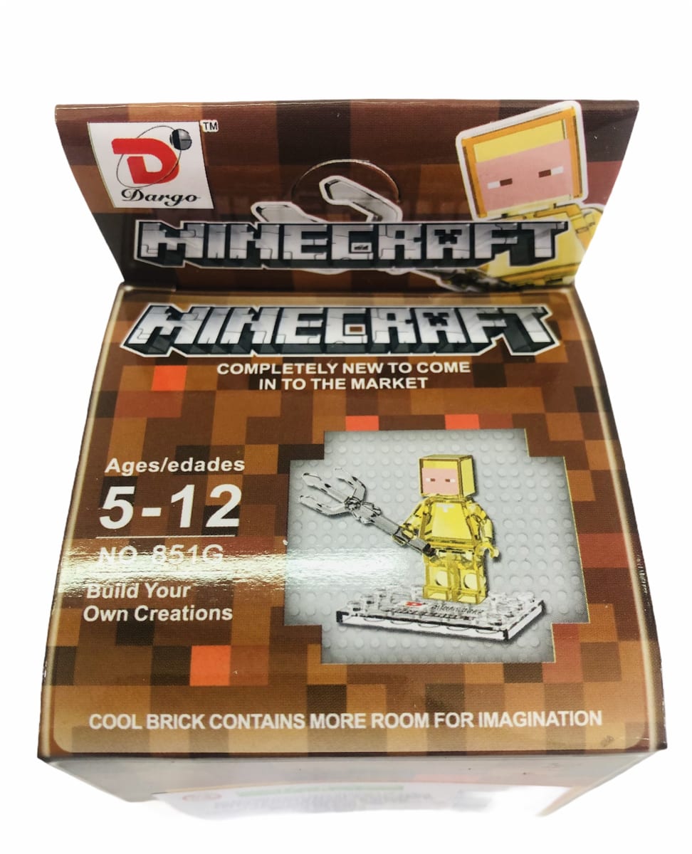FIGURA MINECRAFT ARMABLE N°851G3