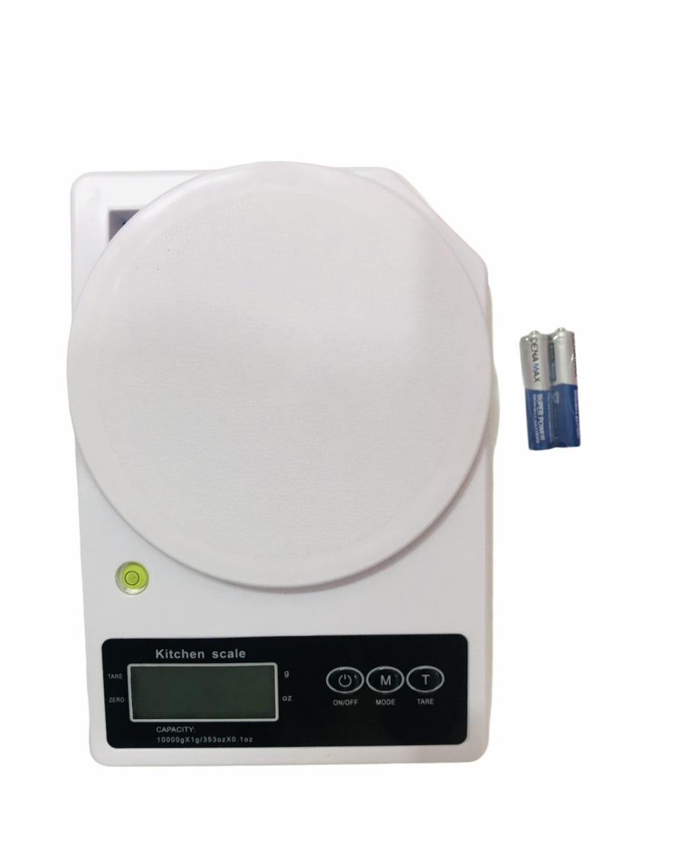 PESA COCINA HASTA 10 KILOS 2 PILA AAA (INCLUIDAS) SF-400 1