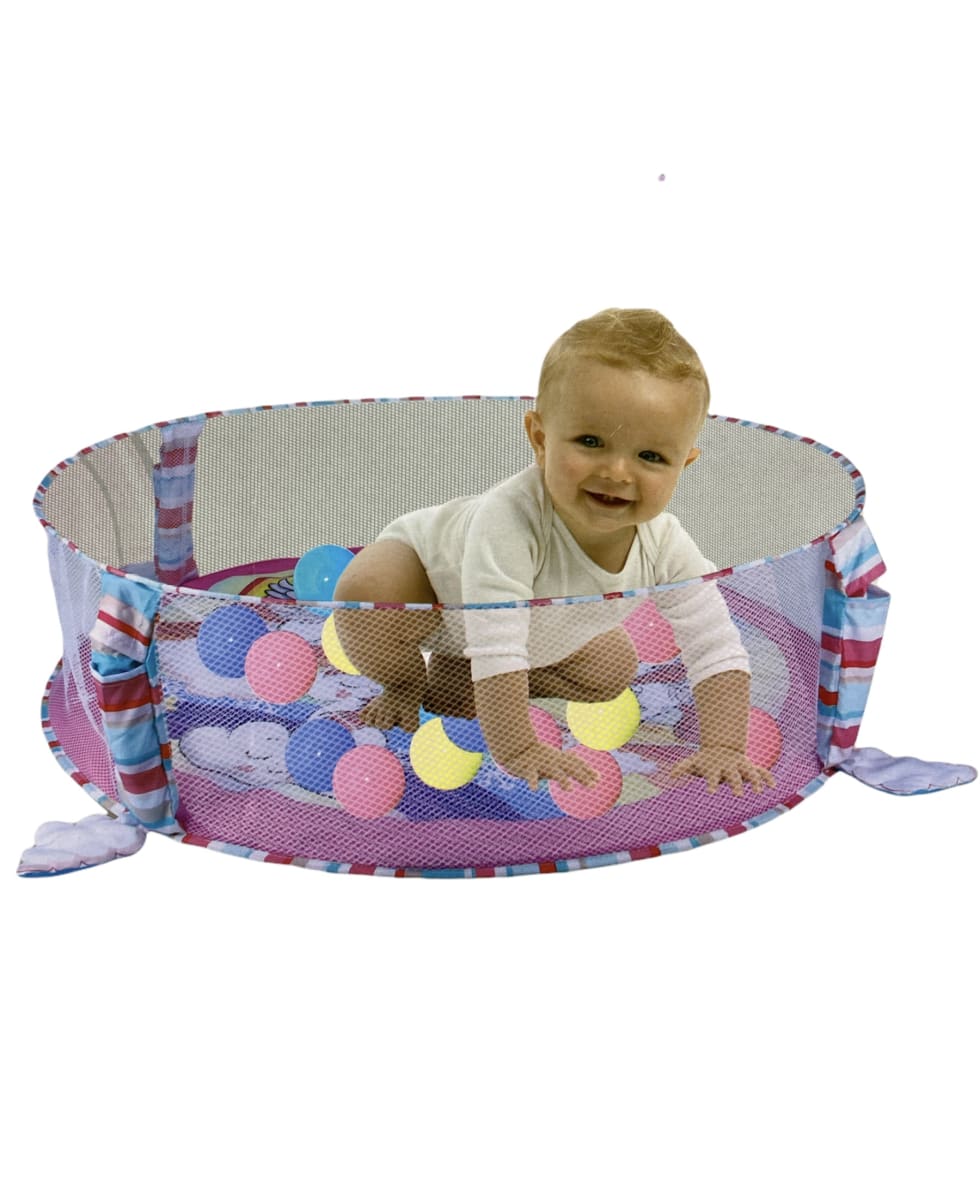 GIMNASIO PARA BEBE 3 EN 1 + 20 PELOTAS UNICORNIO 023-73B3